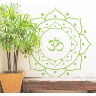👉 Muursticker mandala yoga bloem