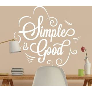 👉 Muursticker simple is good