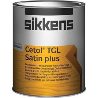 👉 Kleurloos satin oplosmiddelhoudend Sikkens Cetol TGL Plus basis TU 1 L 8711115292267