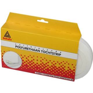 Deltafix Tochtstrip pu schuim wit Tocht strip schuim PU wit Deltafix Tochtstrip (3 x 2 Meter)