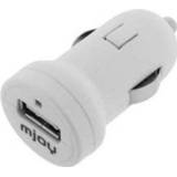 Zwart MJOY Car Charger 3.1A Micro USB Black 8719322040060