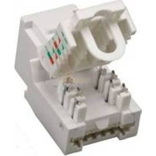 👉 Wit Haiqoe Ethernet jack Toolless CAT6 UTP Keystone 8716065261431