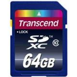 Transcend SDXC Class 10 760557818380 TS64GSDXC10 Transcend SDXC 64GB Class 10