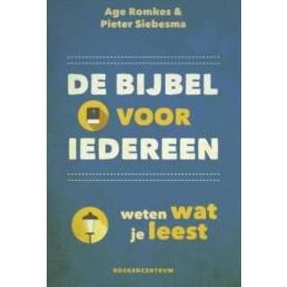 👉 Bijbel nederlands harde kaft boekencentrum Age Romkes, Pieter Siebesma - De voor iedereen 9789023971528