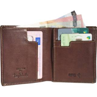 👉 Leer bruin Tony Perotti Slim Vertical Billfold with banknote and coin pocket... 8719172280739