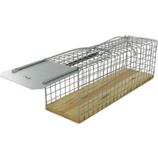 👉 Diervriendelijke Ratten vangkooi 27x9.5x9.5 cm