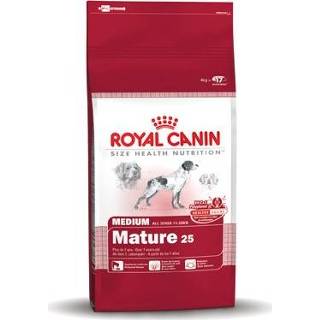 👉 Verpakking medium Royal Canin Adult 7+. Verpakking: 15kg.
