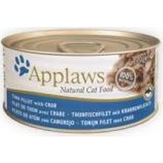 👉 Applaws Cat - Tuna Fillet & Crab 24 x 70 g 5060333434786