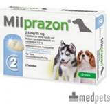 Milprazon kleine hond (2,5 mg) - 2 tabletten T.H.T. 01-2018 3838989646752