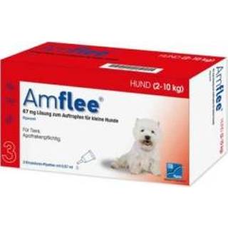 👉 Pipet Amflee Spot-on Hond - 67 mg 3 pipetten 3838989648244