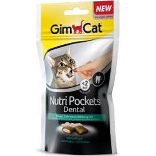 👉 GimCat Nutri Pockets Dental - 60 gram 4002064418285