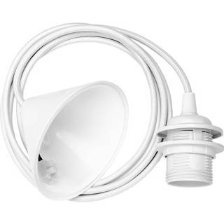 👉 Lampenkap wit kuntststof kunststof hanglamp bouw Pendelset voor lampenkappen -