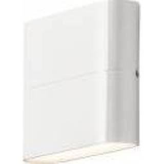 👉 Wandlamp wit Konstsmide Chieri 7972-250 mat 230V flush twinlight 11x9cm, 2x 3W