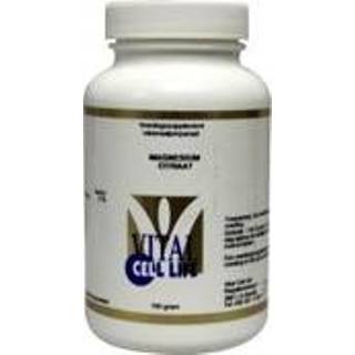👉 Vital Cell Life Magnesium Citraat 160 Mg Poeder (100g)
