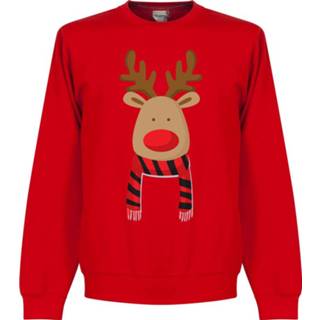 👉 Sweater rood unisex china Kerst T-Shirts volwassen Christmas Reindeer