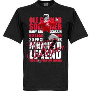 👉 Shirt volwassen Legend T-Shirts china mannen Manchester United zwart Solskjaer T-Shirt