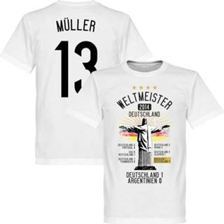 👉 Shirt wit mannen bangladesh Winners T-Shirts volwassen duitsland Road To Victory Müller T-Shirt