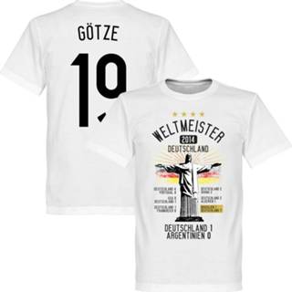 👉 Shirt wit mannen bangladesh Winners T-Shirts volwassen duitsland Road To Victory Götze T-Shirt