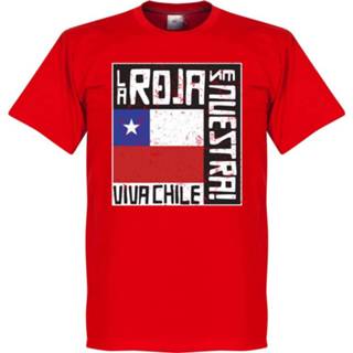 👉 Shirt rood mannen bangladesh T-Shirts nationale teams volwassen chili Le Roja Es Nuestra T-Shirt