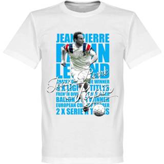 👉 Spijker broek Legend T-Shirts bangladesh mannen Olympique Marseille volwassen blauw Jean Pierre Papin T-Shirt