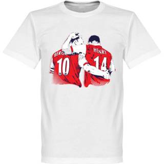 👉 Shirt wit unisex bangladesh Speler T-Shirts volwassen arsenal Backpost Bergkamp and Henry T-Shirt