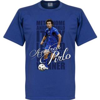 👉 Shirt Legend T-Shirts volwassen bangladesh Geen Team mannen blauw Pirlo T-Shirt