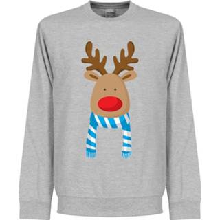 👉 Sweater grijs unisex kind kid china Kerst T-Shirts jeugd mannen kinderen Reindeer Manchester City Supporter - KIDS