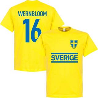 👉 Shirt geel mannen bangladesh T-Shirts nationale teams volwassen zweden Wernbloom 16 T-Shirt
