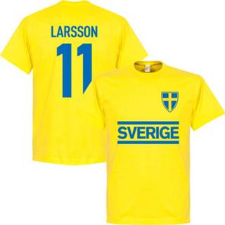 👉 Shirt geel unisex bangladesh T-Shirts nationale teams volwassen zweden Larsson Team T-Shirt
