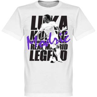 👉 Shirt wit mannen bangladesh Speler T-Shirts volwassen Real Madrid Luka Modric Legend T-Shirt