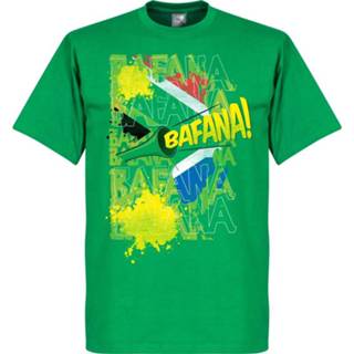 👉 Shirt groen unisex bangladesh T-Shirts nationale teams volwassen Zuid Afrika Bafana T-Shirt