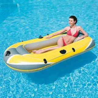 👉 Opblaasboot geel kind Opblaasboten 228 cm