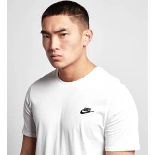 👉 Shirt wit zwart Nike Core T-Shirt, wit/zwart 886737034996