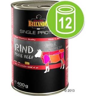 👉 Honden voer 12 x 400 g Belcando Single Protein Kangoeroe Hondenvoer
