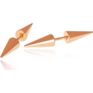 Titanium Stud oorbellen Spikes rose vrouwen rosé Oorbel titanium rose vrouwen rosé Stud oorbellen Spikes