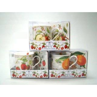 👉 Onderzetter borden Fruit mok met / Leonardo