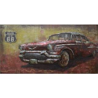 👉 Metaal Wanddecoratie oldtimer Chevrolet