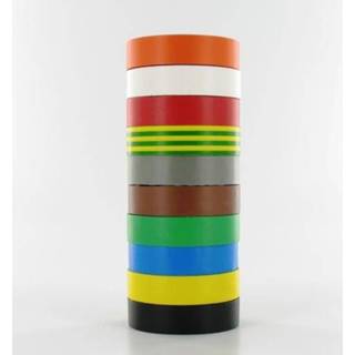 👉 Isolatietape active AT-7 Rainbow - 10 kleuren (15x130mm, 10m¹)