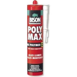 👉 Wit active Bison polymax smp polymeer express koker 435gr