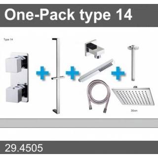 👉 Active Saniville Douche One-Pack inbouwthermostaatset type 14 (30cm)