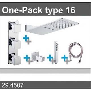 👉 Active Saniville Douche One-Pack inbouwthermostaatset type 16 (24x55)