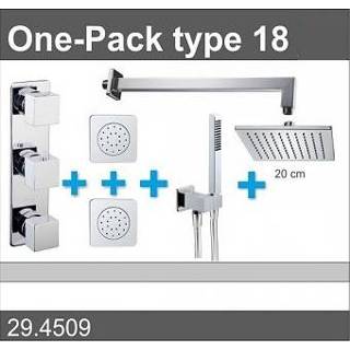 👉 Active Saniville Douche One-Pack inbouwthermostaatset type 18 (20cm)