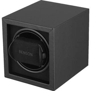 Zwart leather active Benson Compact 1.17. Black