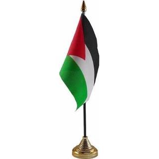 👉 Vlag Palestina staande mini 10 x 15 cm