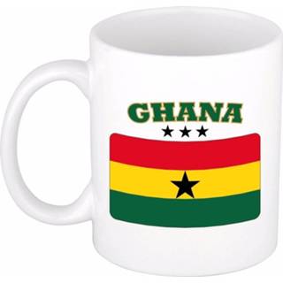 👉 Beker / mok Ghanese vlag 300 ml