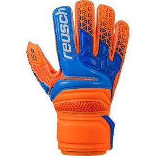 👉 Oranje blauw donker-blauw Reusch Prisma S1 Roll Finger Junior - Oranje/Blauw