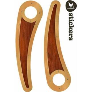 👉 Bike Wishbone Stickerset Woodie
