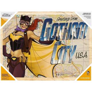 👉 Poster DC Comics Bombshells Glass Greetings From Gotham City 30 x 40 cm 8435450201981