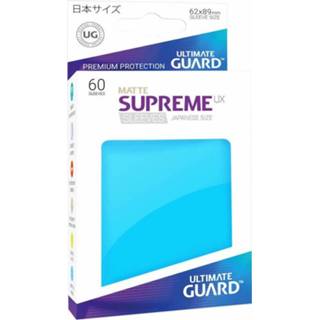 Shirt blauw Ultimate Guard Supreme UX Sleeves Japanese Size Matte Light Blue (60) 4056133003629