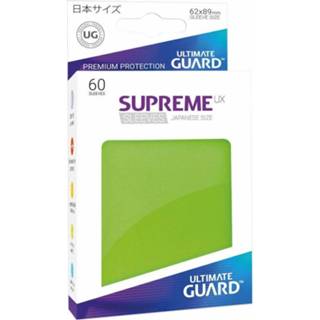 Shirt donkergroen Ultimate Guard Supreme UX Sleeves Japanese Size Light Green (60) 4056133003384